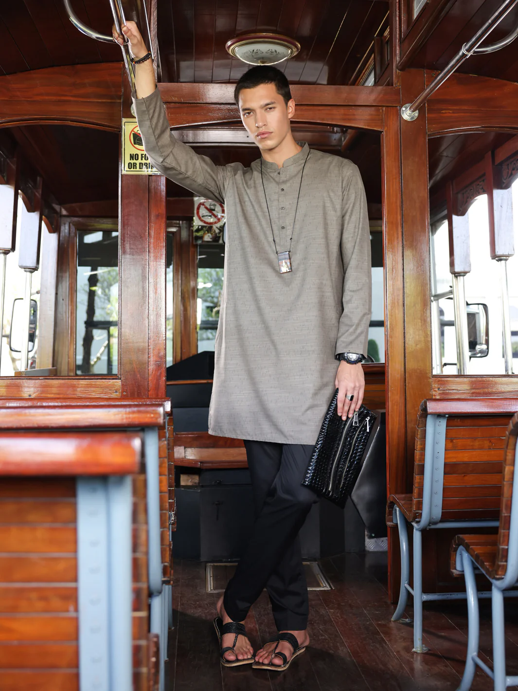 BROWN KURTA | AL-K-1150/AM-6123A