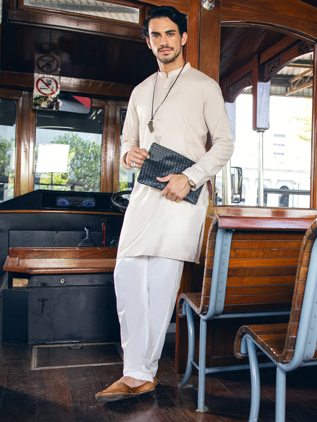 CREAM KURTA | AL-K-US-24-1139A