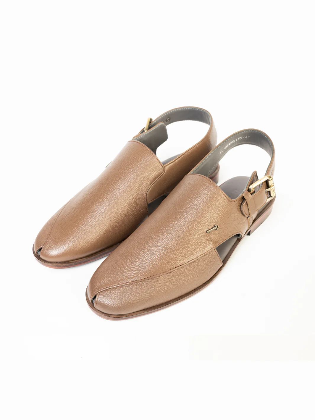 SAND LEATHER PESHAWARI SANDALS | AL-MFW-HC-US-155