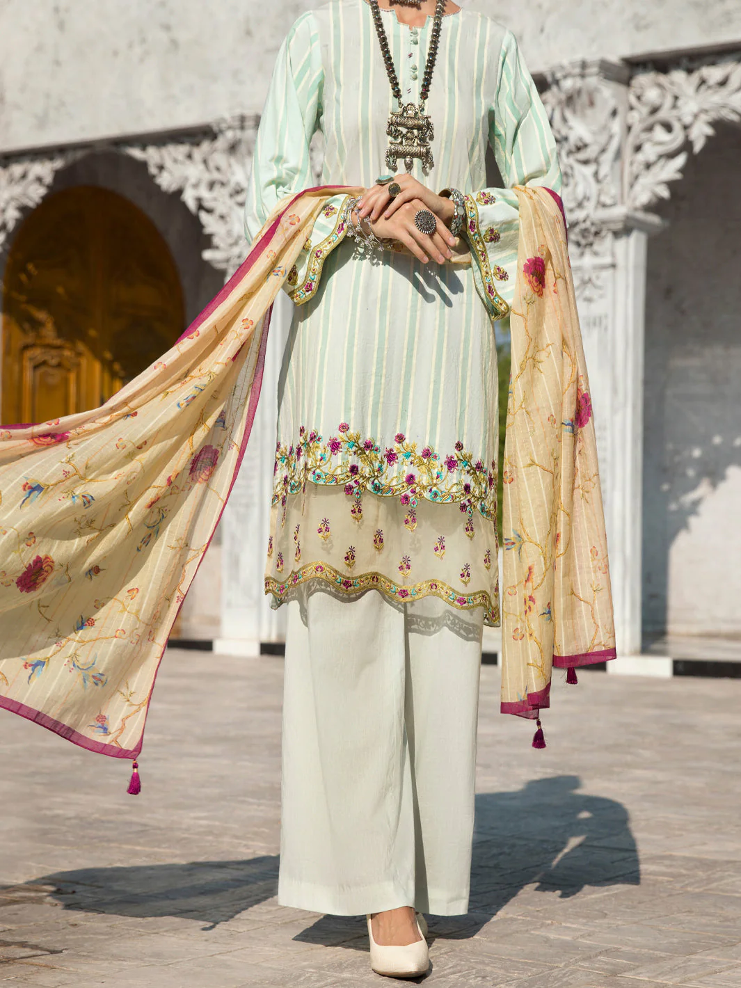 MINT GREEN 3PC STITCHED | ALP-3PS-US-1255/S FB-1255A
