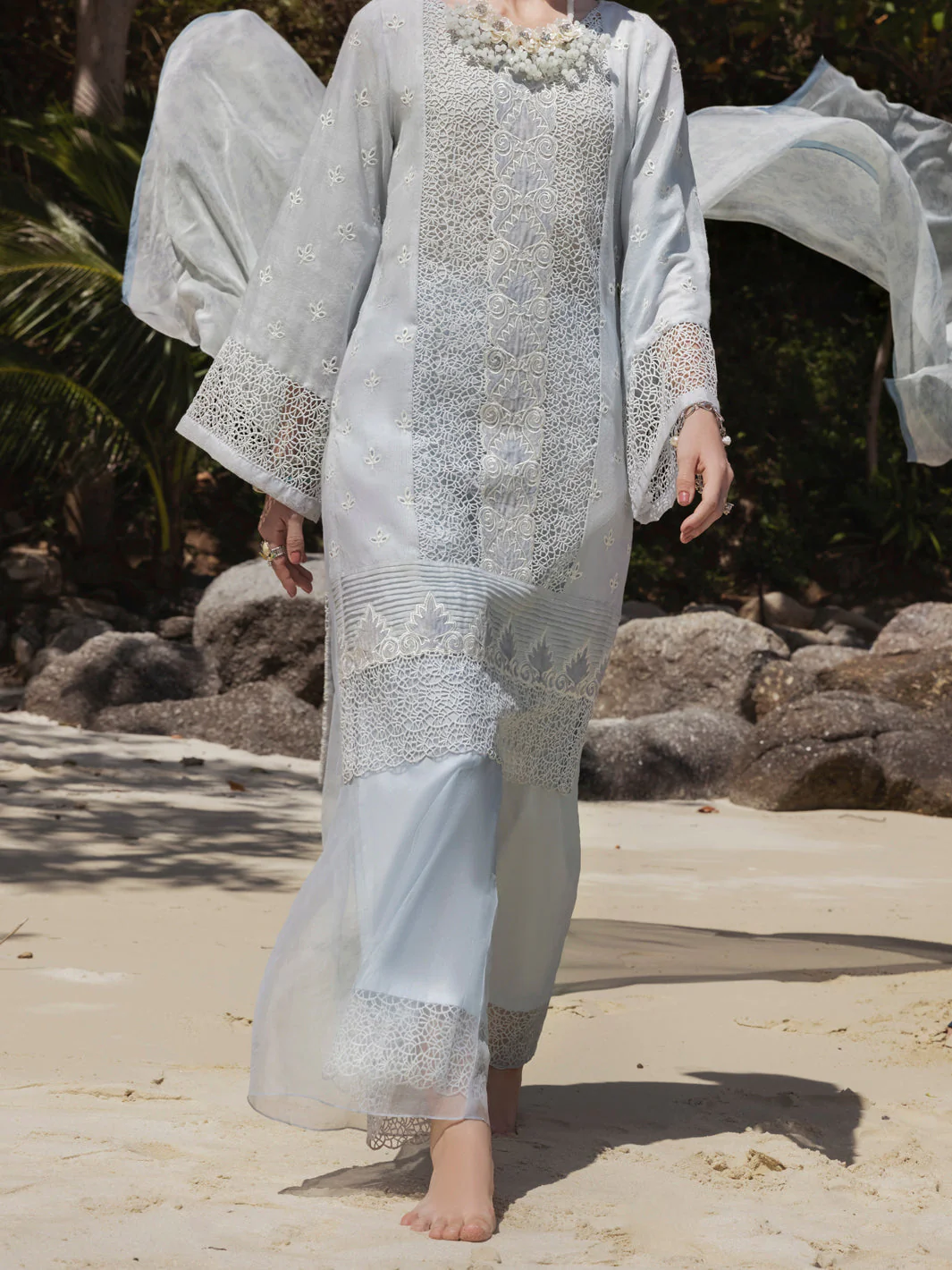 LIGHT GREY KHADDI 3PC STITCHED | ALP-3PS-US-1273/S AM-2549A