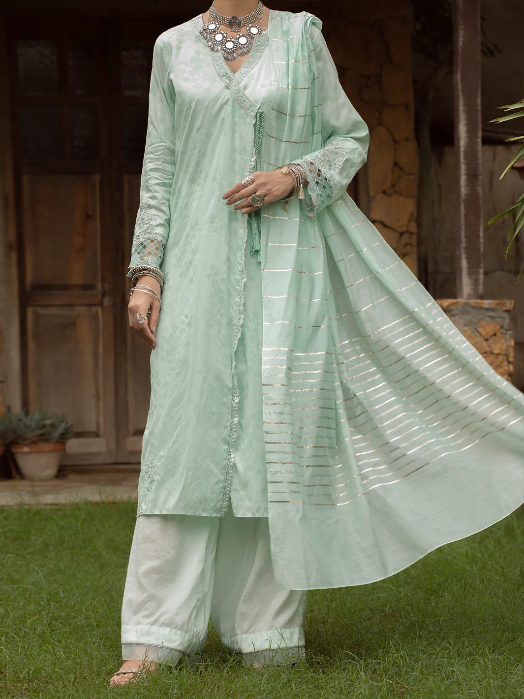 SKY BLUE PLAIN 3PC UNSTITCHED | ALP-3PS-US-1401 FB-1401A