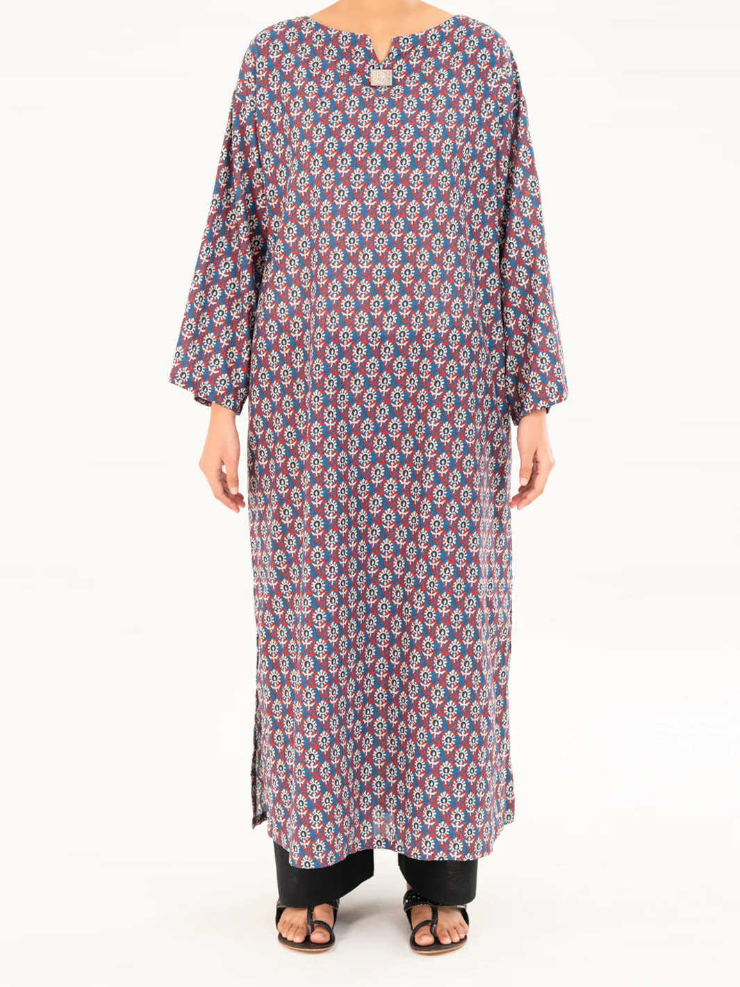 BLUE LAWN KURTI | AWP-LK-912/LK-1068A