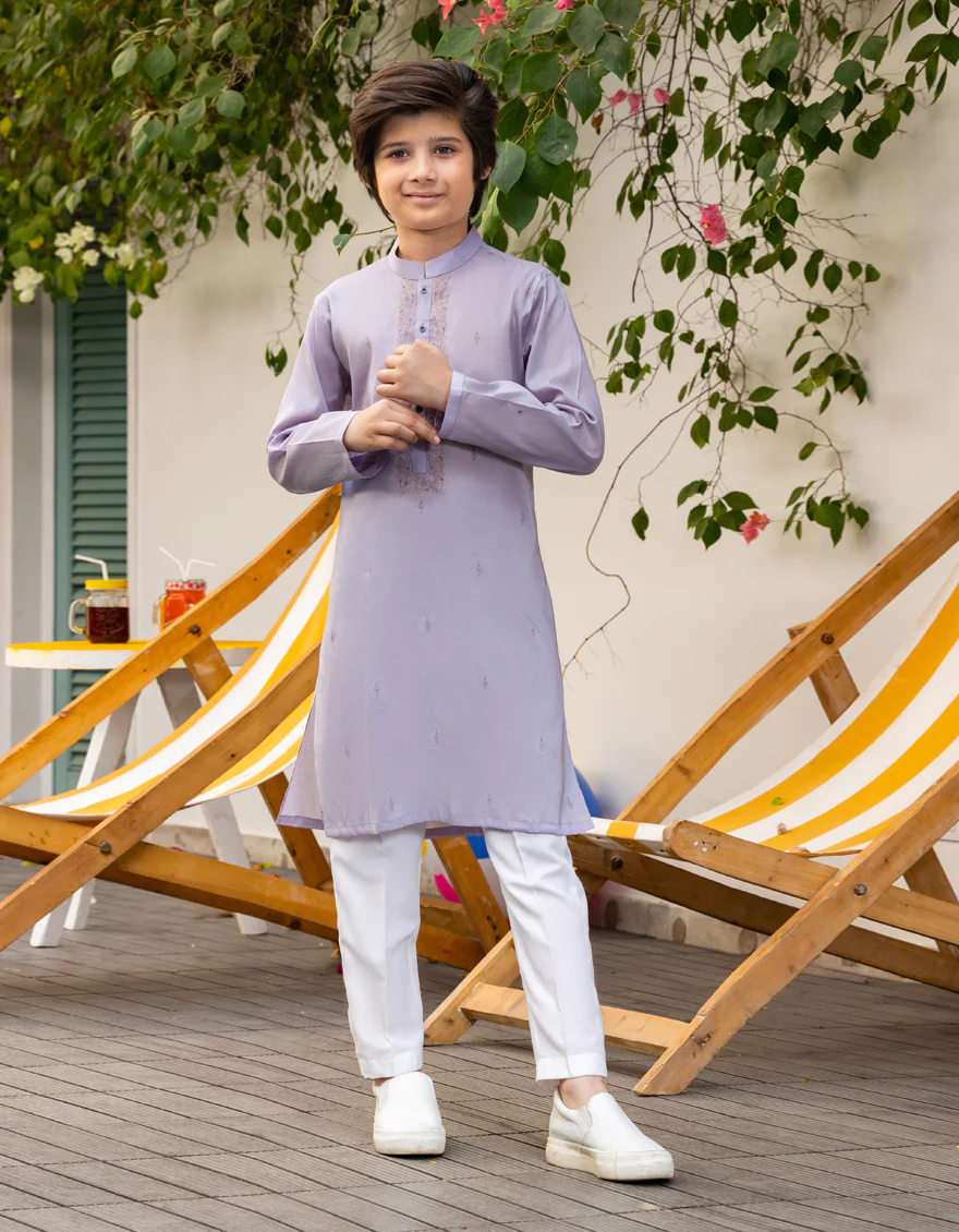 LIGHT PURPLE COTTON KURTA | JCK-S-39250/S25/JJ8714-SF