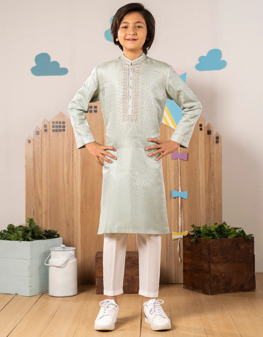BLUE BLENDED SPECIAL KURTA | JCK-SP-A-39312/S25/J