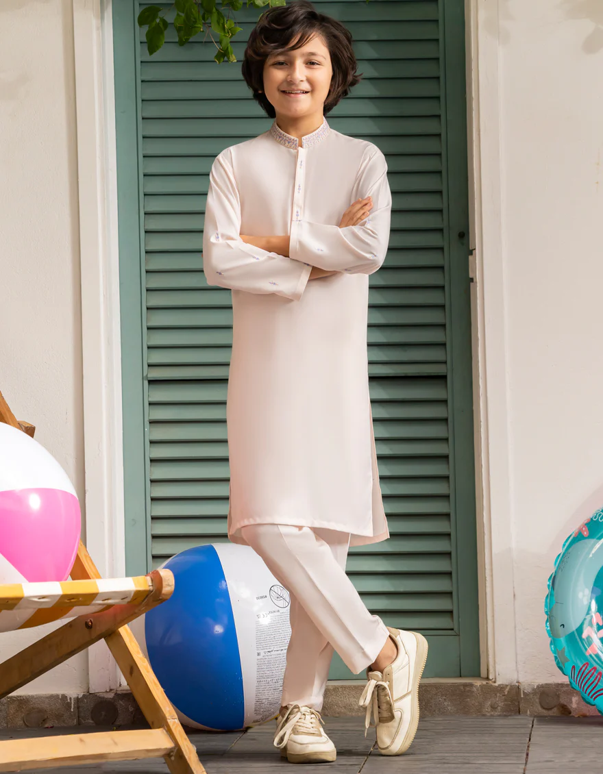 PINK BLENDED KURTA TROUSERS | JCKP-A-39262/S25/JJ9