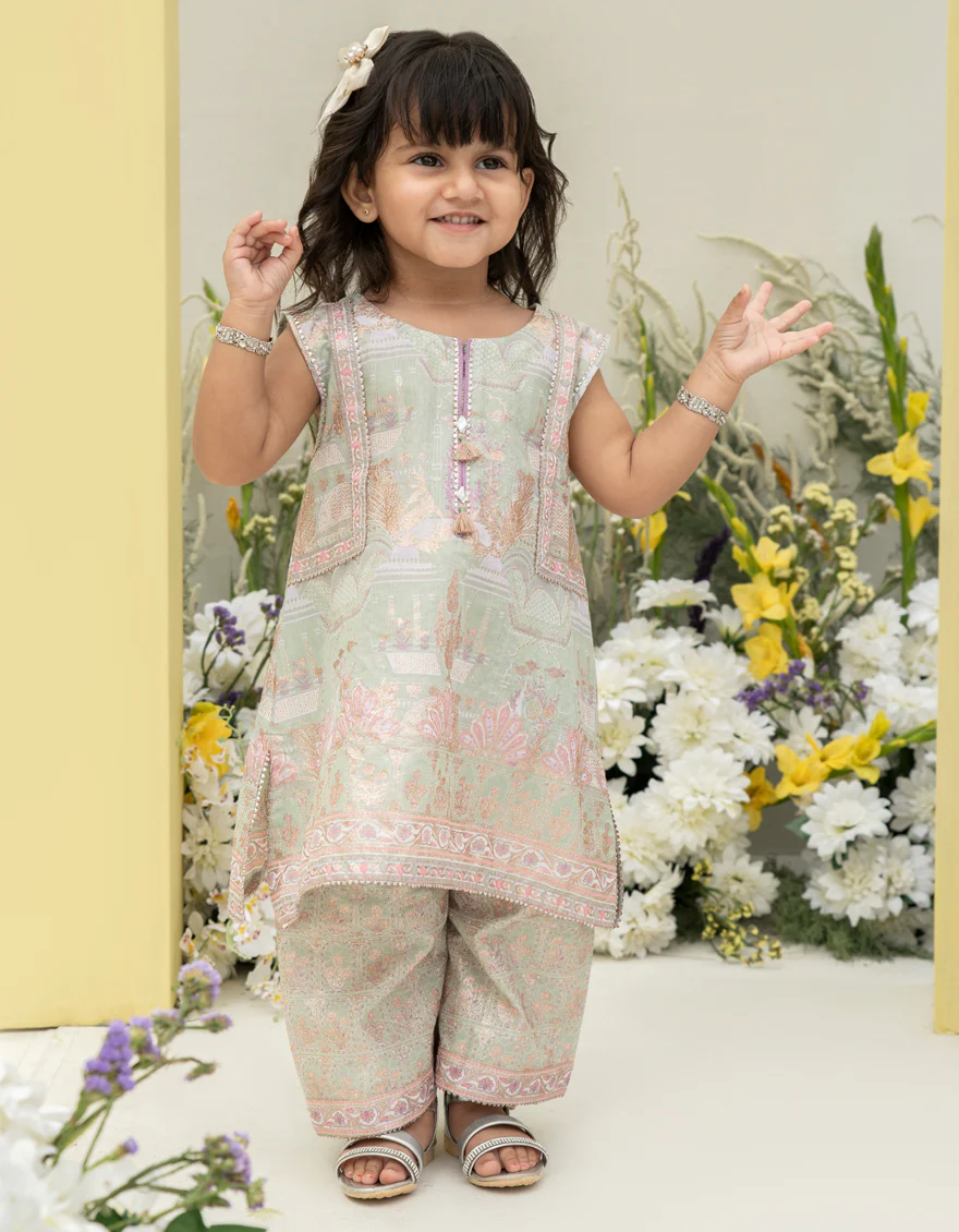 GREEN LAWN 2PC STITCHED | JGKL-S-JK2-24-5636 FB/RANI-I-B-02