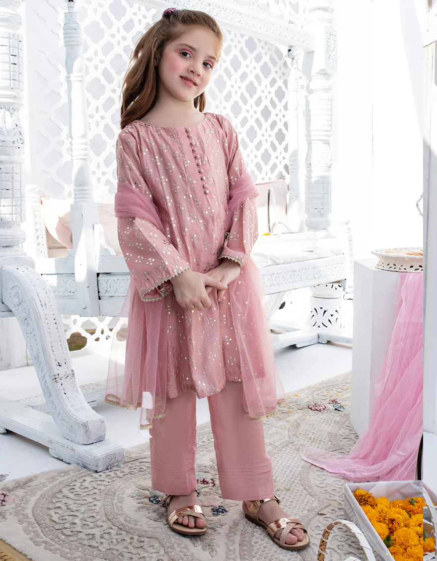 PINK CHANDERI 3PC STITCHED | JGKL-S-US-22-1559 FB/PINK KAMDANI