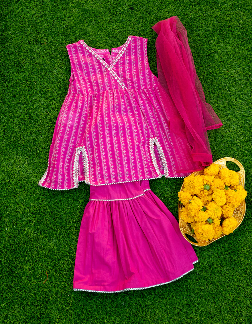 PINK LAWN 3PC STITCHED | JIK-S-JGKL-US-23-1563 FB/SE-LAM