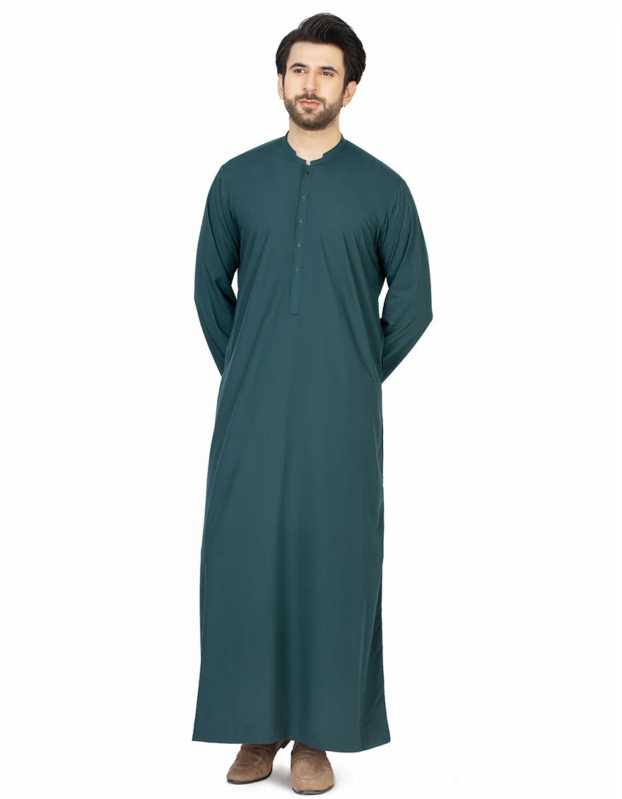 TEAL VISCOSE JUBBA | JJ-JUBBA-US-43093/S21/JJ8081-CL