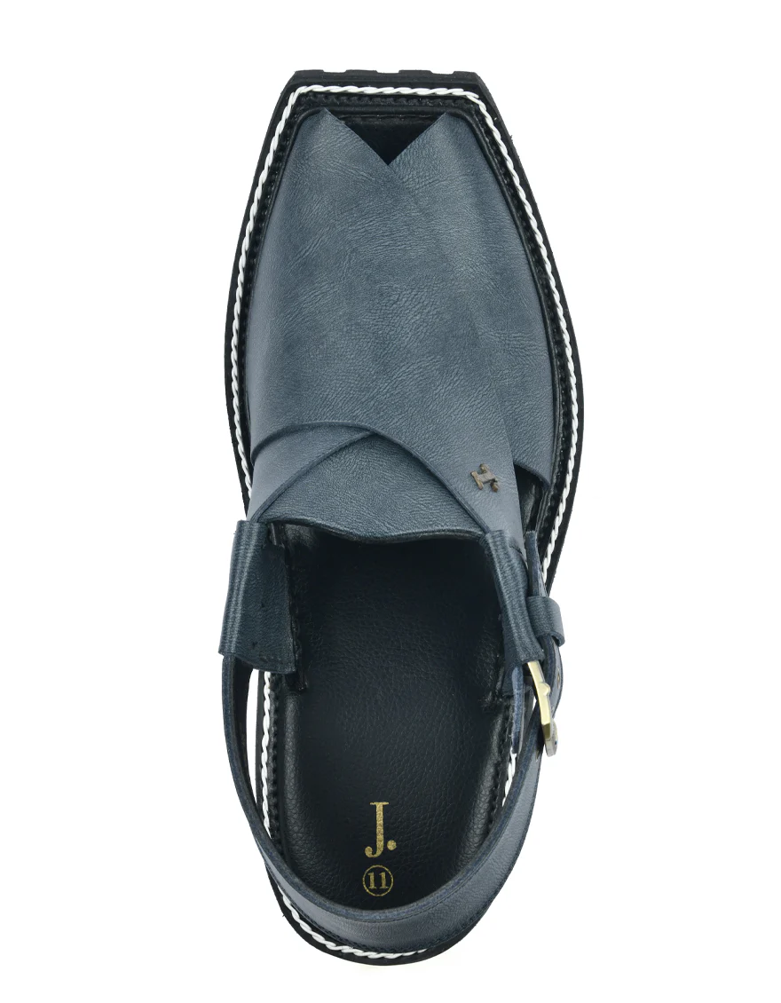 GREY PESHAWARI SANDALS | JJFW-JPC-025-PO/S24-