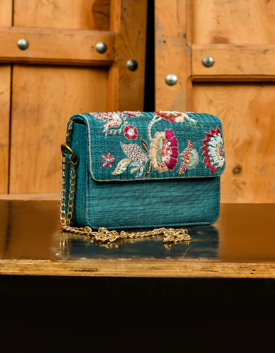 GREEN HANDBAG | JJIBL-US-22-006 FB/JJ-7165