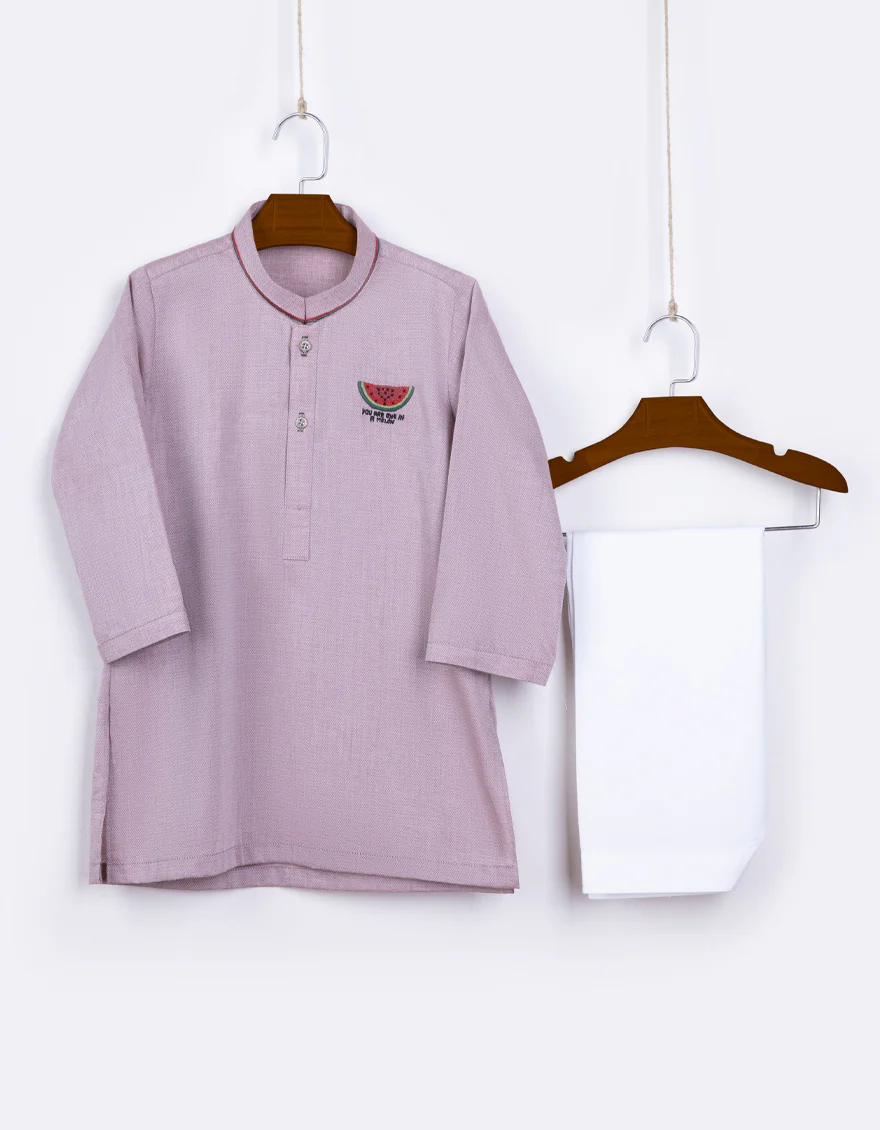 PINK COTTON KAMEEZ SHALWAR | JJIKS-S-US-34315/S23/JJ8345-CL