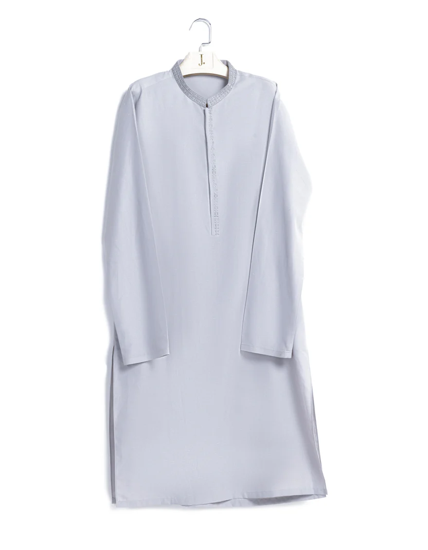 GREY BLENDED KURTA | JJK-A-33058/S25/JJ9360-SF