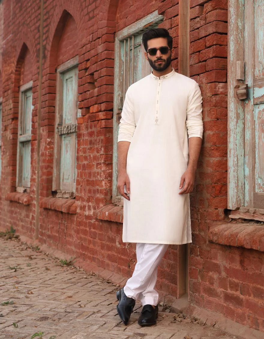OFF WHITE KURTA | JJK-A-US-32479/S21/JJ6456