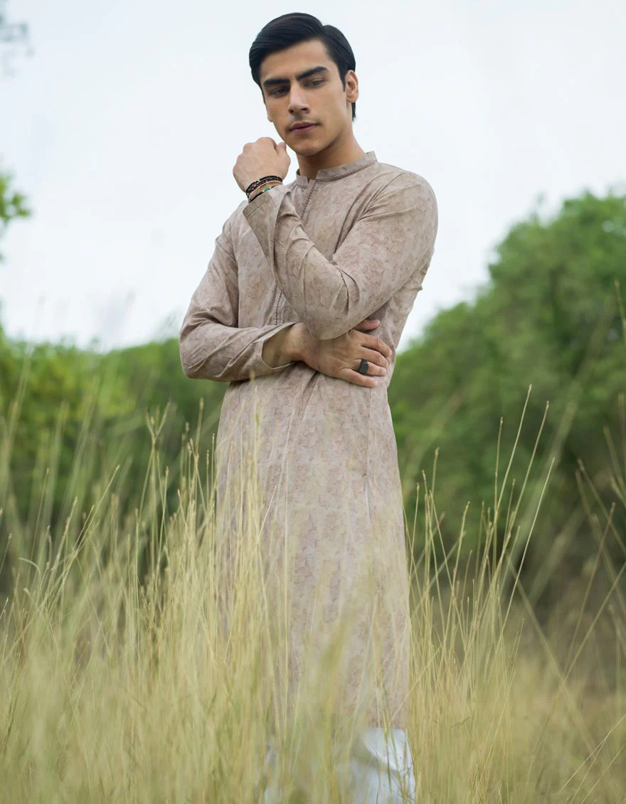 BISCUIT BEIGE KURTA | JJK-S-US-34073/S21/JJ7210-SF