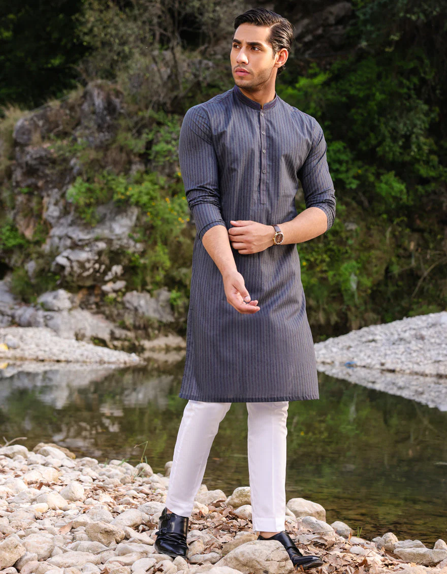 DARK GREEN COTTON KURTA | JJK-S-US-37740/S23/JJ8771-SF