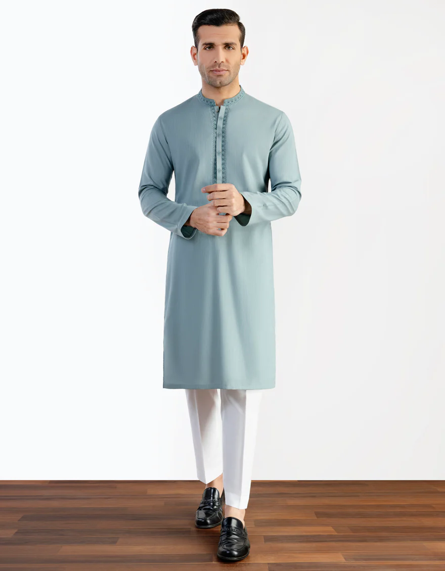 GREEN KURTA | JJK-US-04-32760