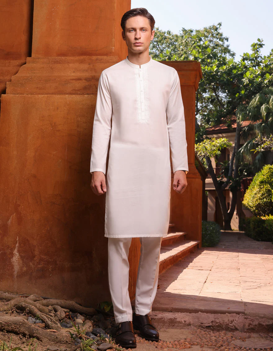 WHITE KURTA | JJK-US-24-37775