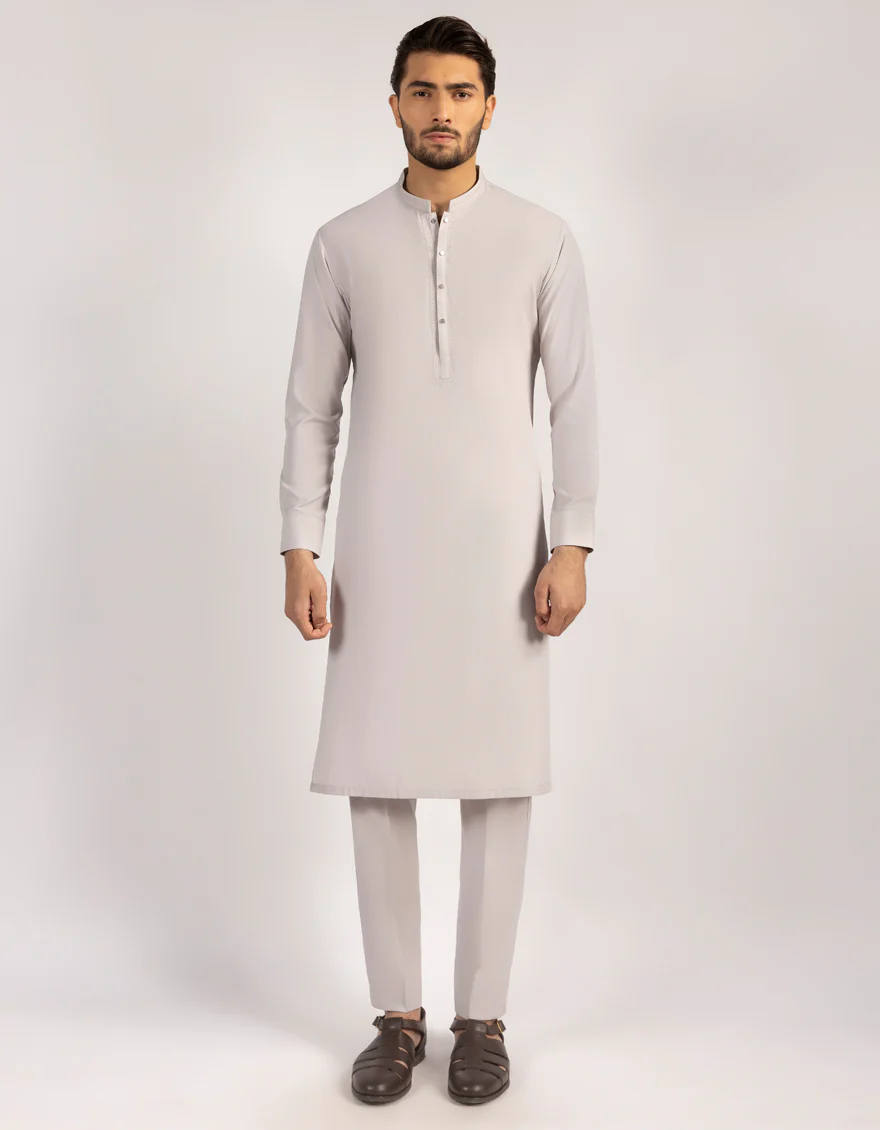 LIGHT PURPLE BLENDED KURTA TROUSERS | JJKP-A-33570/S25/JJ9826-SF