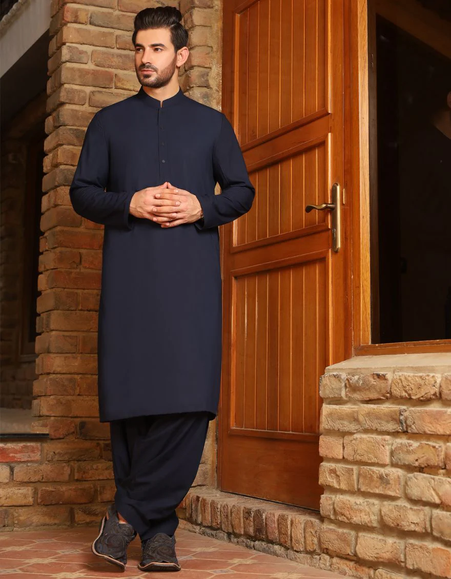 BLUE KAMEEZ SHALWAR | JJKS-A-US-30780-R11-AP/S21/JJ7226-PN