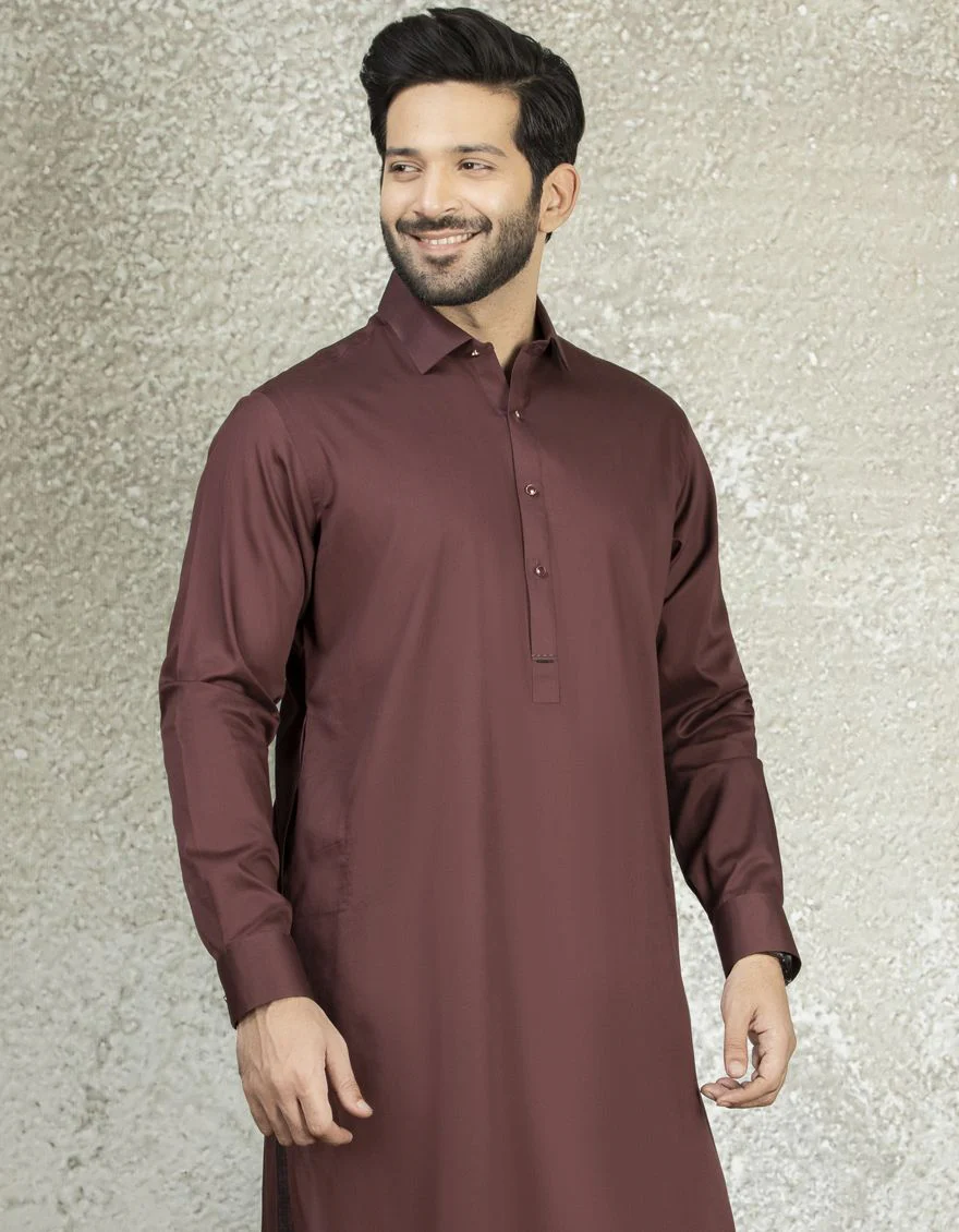 MAROON KAMEEZ SHALWAR | JJKS-S-US-34150/S22/JJ7545-EX
