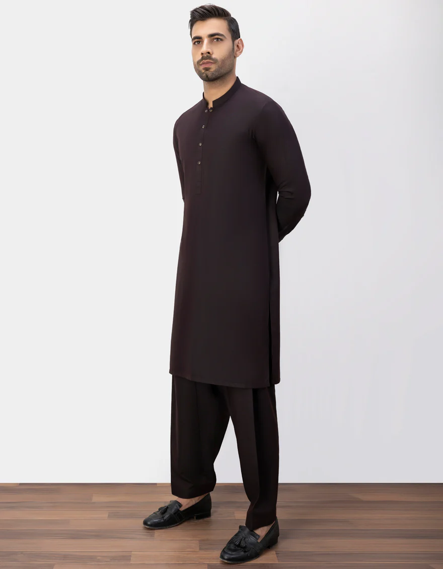 DEEP PURPLE BLENDED KAMEEZ SHALWAR | JJKS-S-US-47033/S23/JJ8782-PN