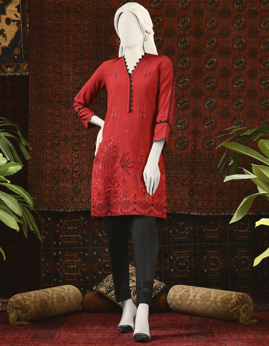 RED KURTI | JJLK-S-JPWK-US-22-667 FB/FF-429