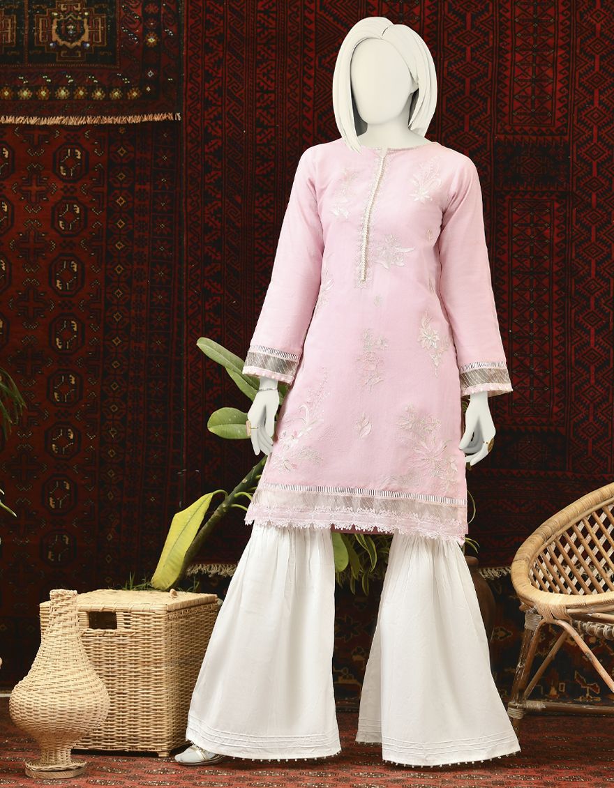 PINK COTTON KURTI | JJLK-S-JPWK-US-22-708 FB/FF-075