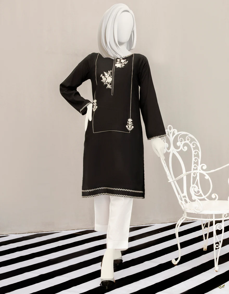 BLACK CAMBRIC KURTI | JJLK-S-JPWK-US-22-796 FB/U5-002