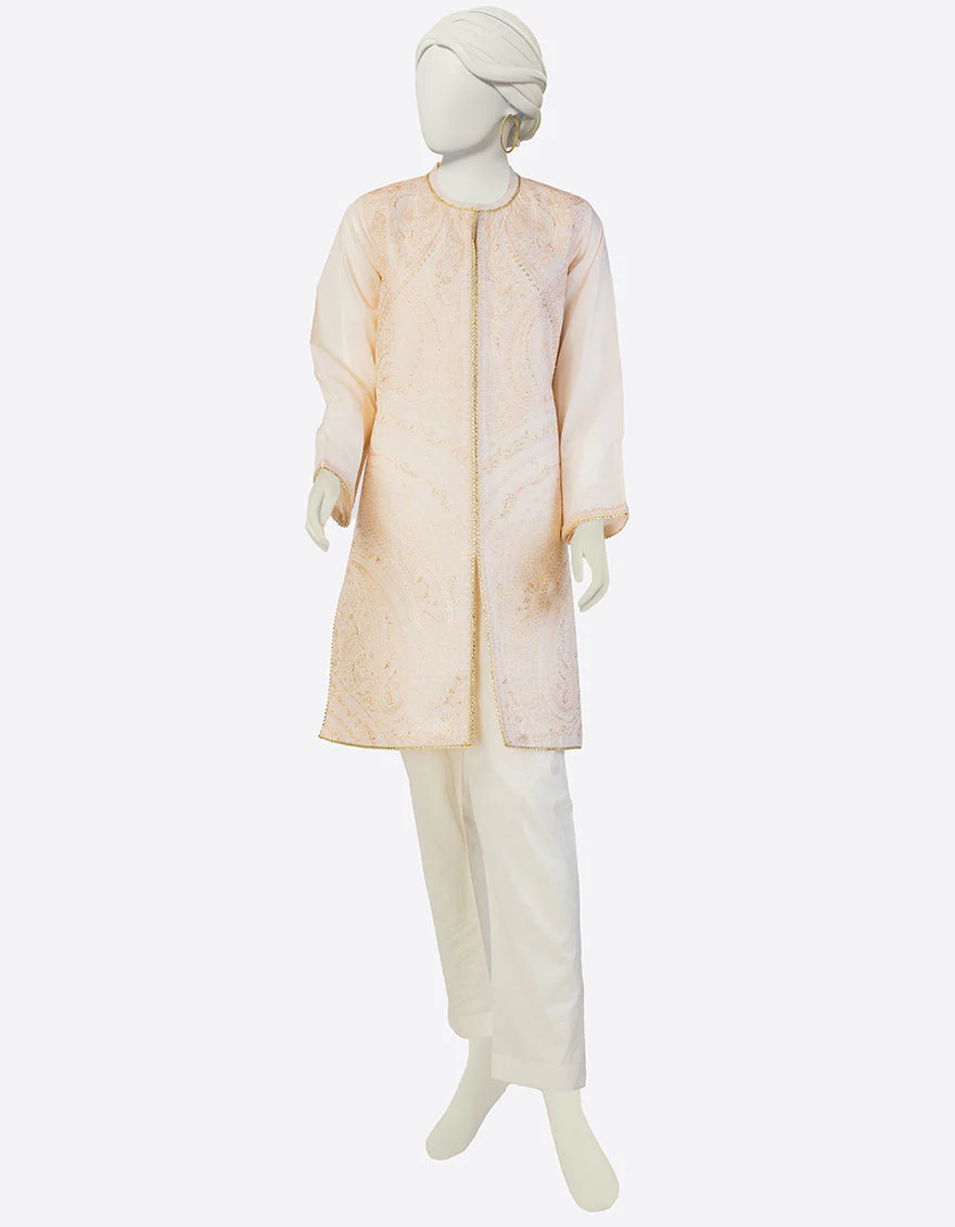 BEIGE LAWN KURTI | JJLK-S-JSS-25-383 FB/JEWEL TONES-03