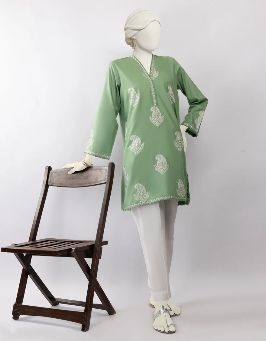 GREEN LAWN KURTI | JJLK-S-JSS-25-440 FB