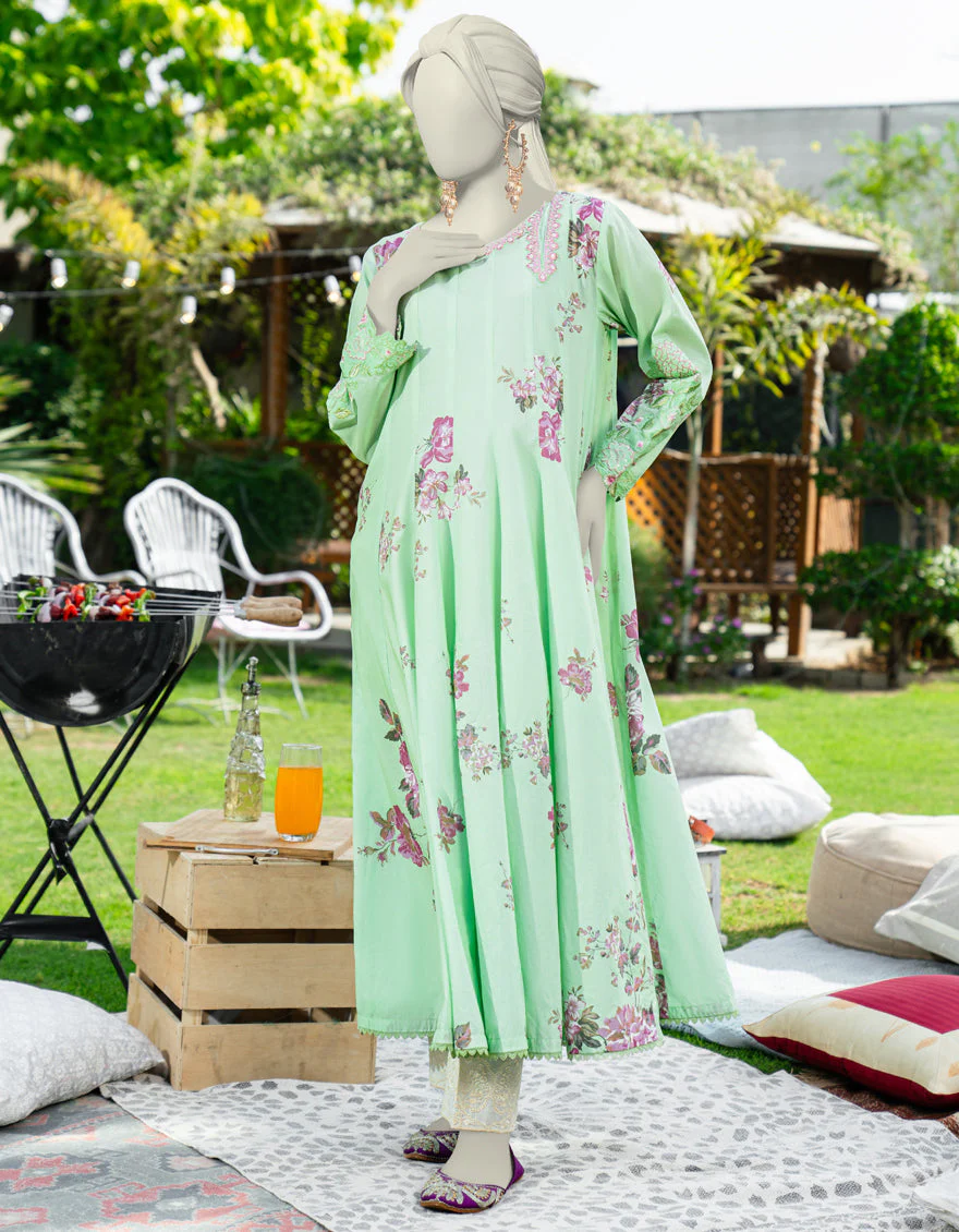 GREEN LAWN KURTI | JJLK-S-JSS-25-451 FB
