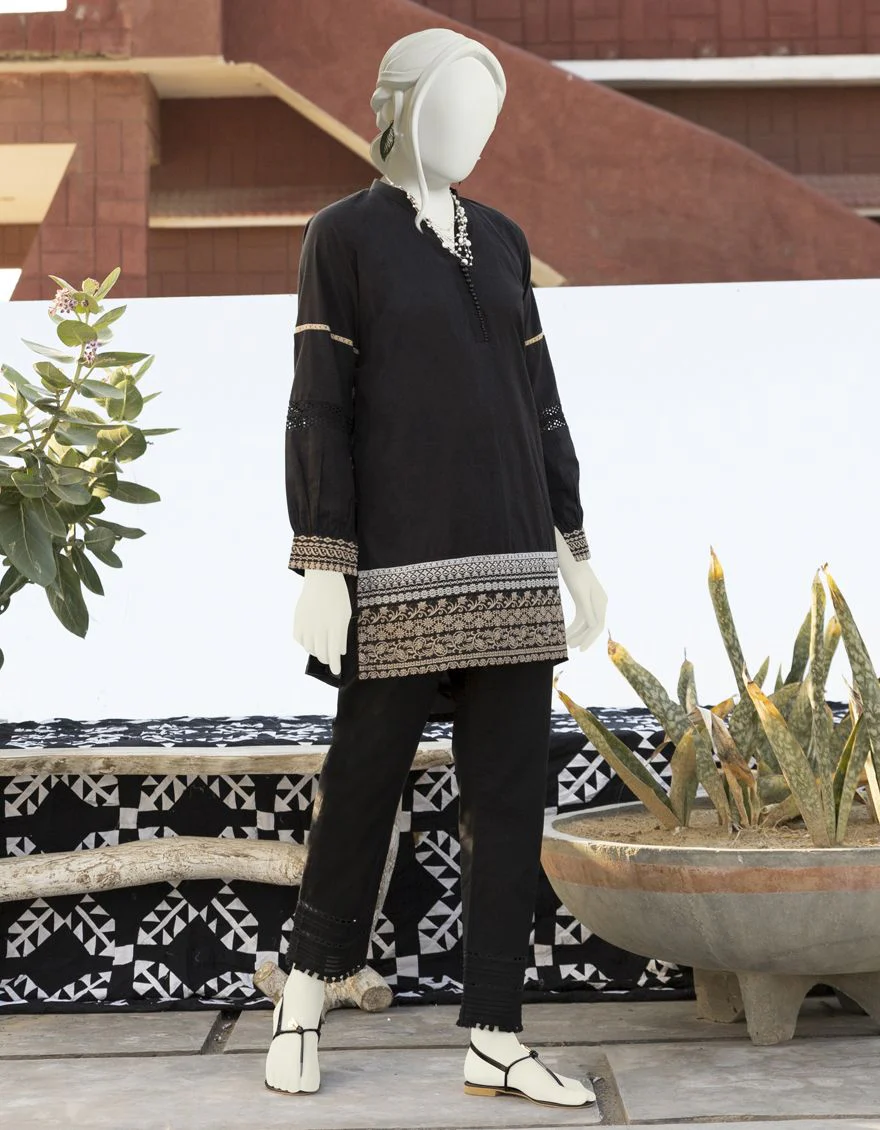BLACK KURTI | JJLK-S-JSS-US-22-327 FB/CLOUD