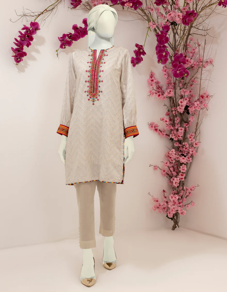 MULTICOLOR LAWN KURTI | JJLK-S-JSS-US-22-410 FB/ELEGANCE-36
