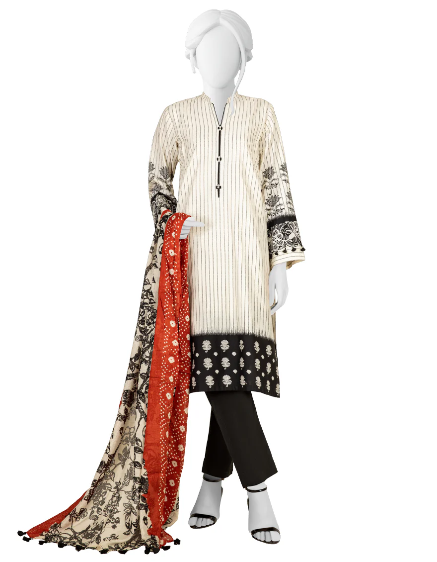 OFF WHITE CAMBRIC 3PC UNSTITCHED | JJLS-W-JW-US-22-1759 FB/KANWALPHOOL