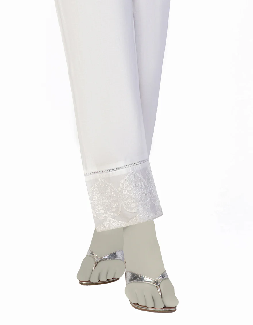 WHITE LAWN TROUSERS | JJLT-S-25-8032-A FB/