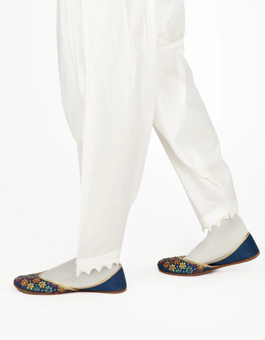 WHITE CAMBRIC TROUSERS | JJLT-S-JPWT-US-22-527 FB/U5-21-001