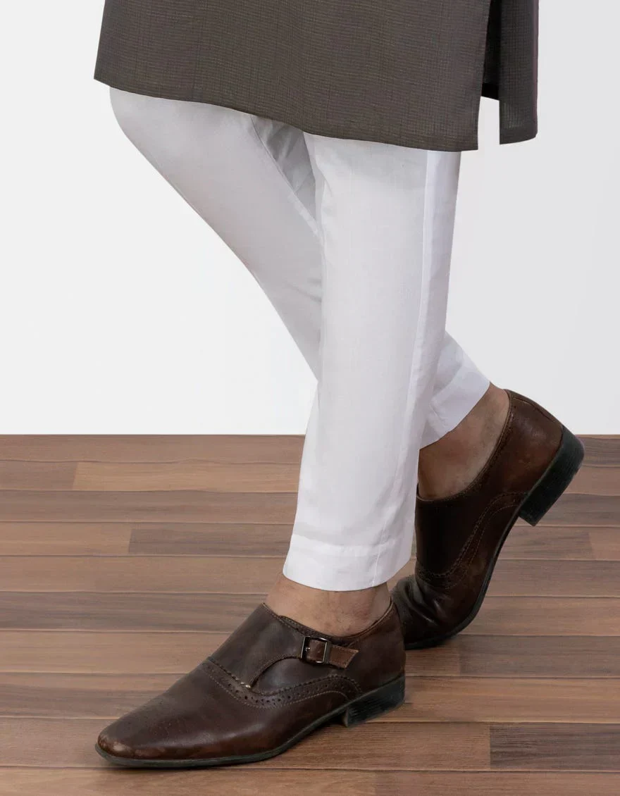 OFF WHITE COTTON TROUSERS | JJPS-302-R13/S25/JJ9282-PN