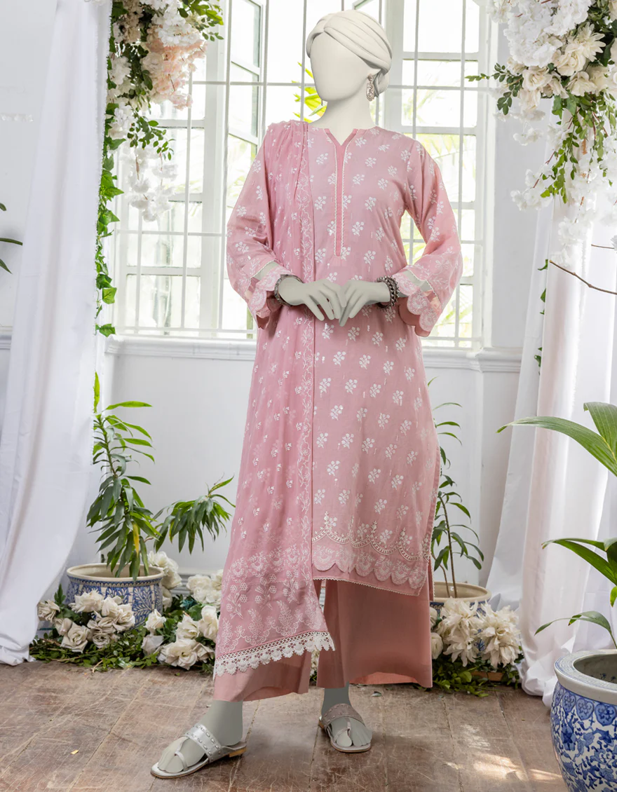 PINK LAWN 3PC STITCHED | JJPW-S-JPW-24-022 FB/PASTE PRINT-2