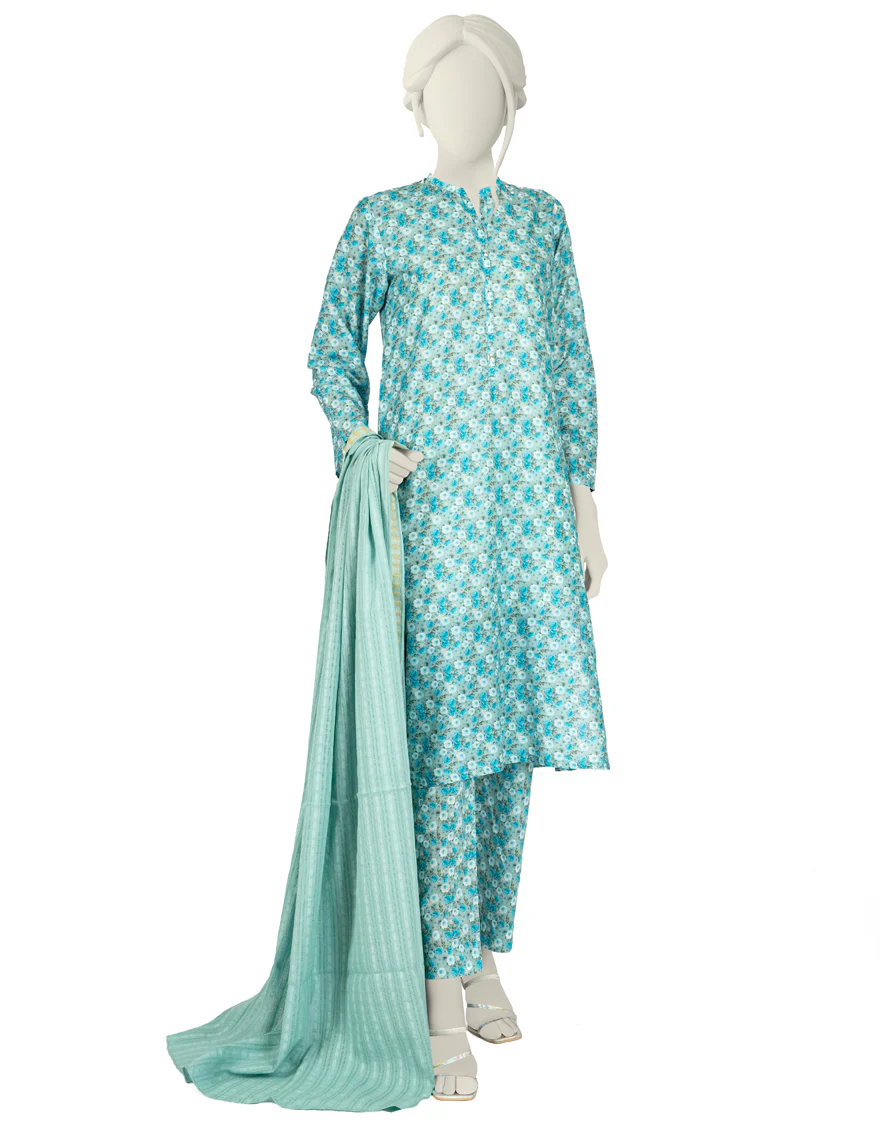 MULTICOLOR LAWN 3PC STITCHED | JJPW-S-JPW-US-22-012 FB/KIRA