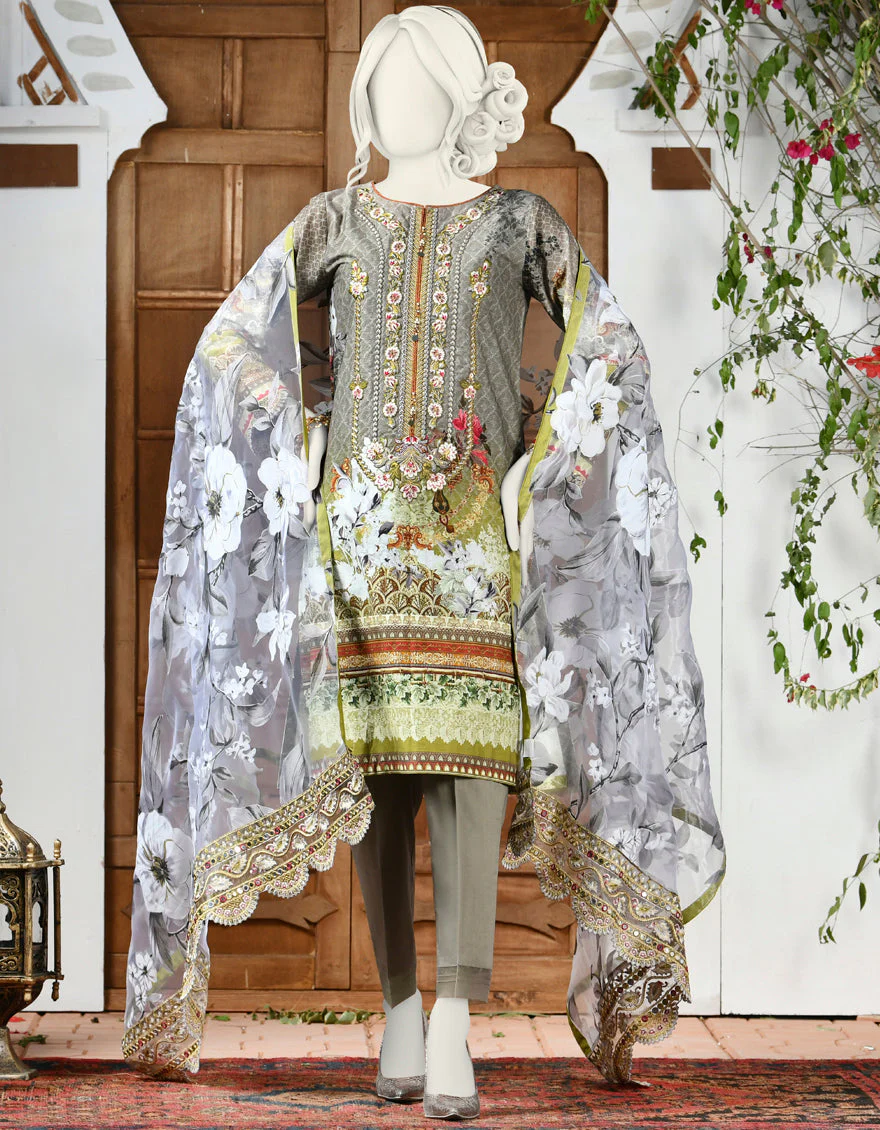 GREY 3PC STITCHED | JJPW-S-JPWS-US-22-314 FB/JA-703