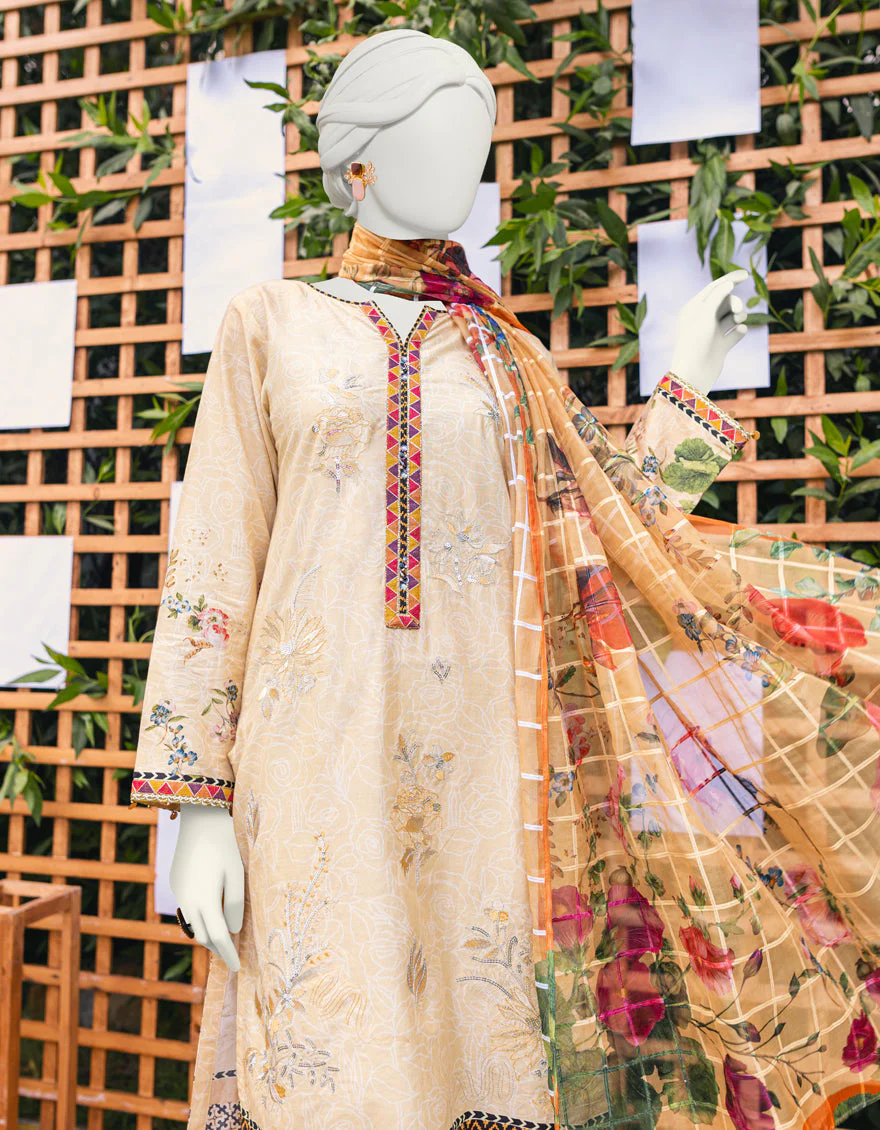 YELLOW 3PC STITCHED | JJPW-S-JPWS-US-23-581 FB/TRELLIS - Image 3