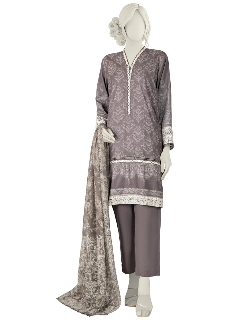 GREY CAMBRIC 3PC STITCHED | JJPW-W-JW-US-22-1738 FB/TASHKENT