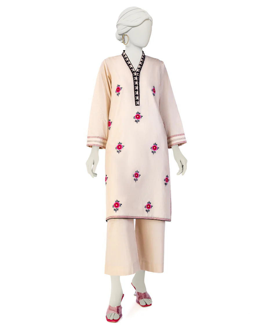OFF WHITE KHADDAR 2PC STITCHED | JJPW-W-JW2-US-23-2021 FB/AARI-3