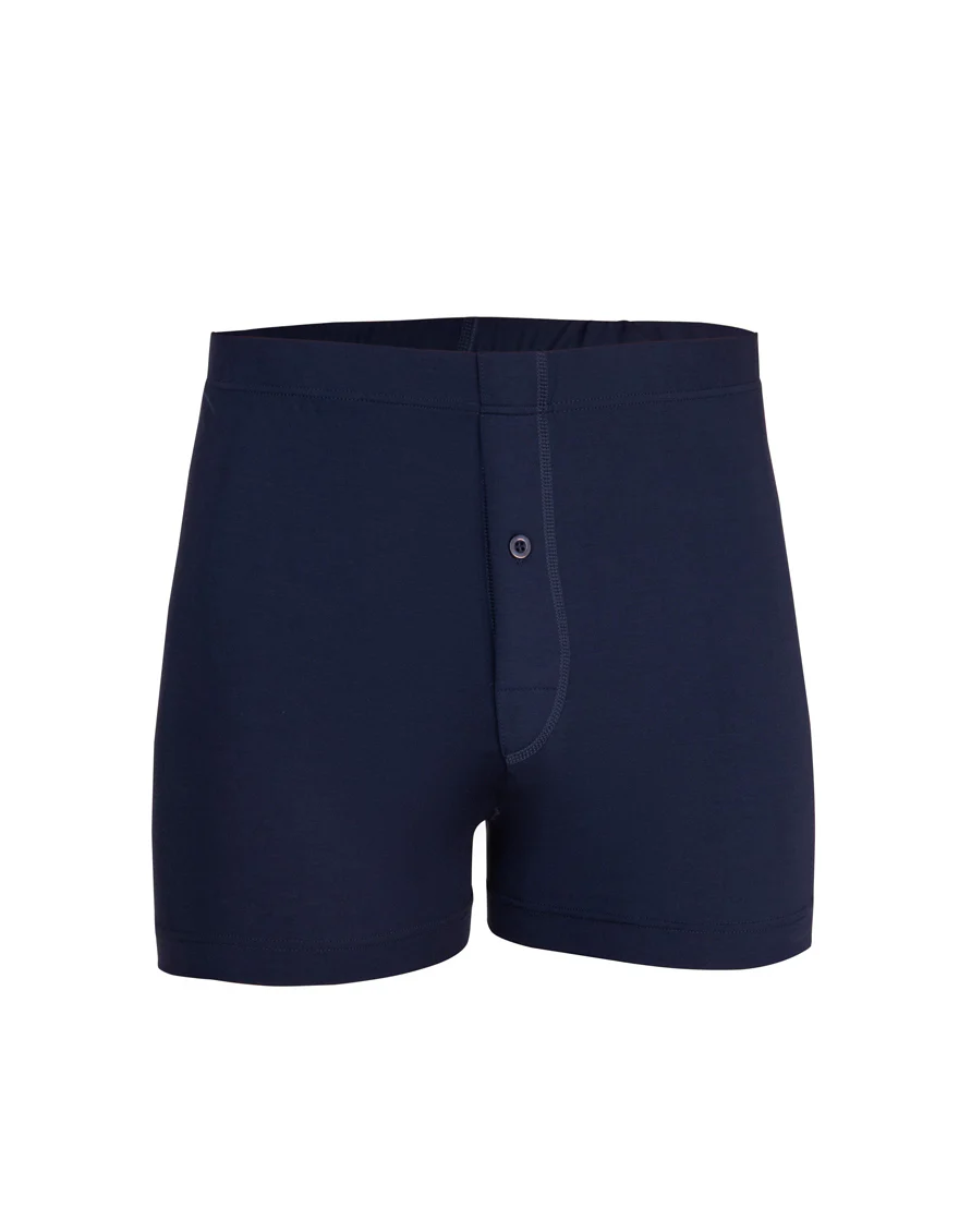 NAVY BLUE COTTON BOXER | JJUW-US-CBOXER - NAVY BLUE