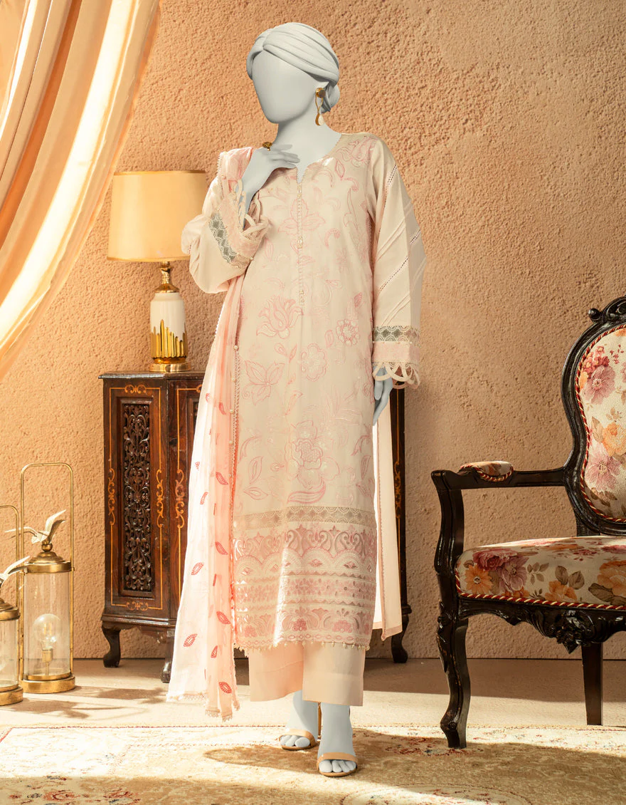 PINK LAWN 3PC UNSTITCHED | JLAWN-S-25-830-LUXE B-4