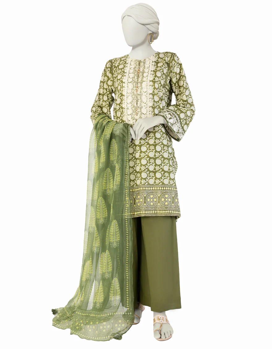 GREEN LAWN 3PC STITCHED | JLAWN-S-25-915/S AJR