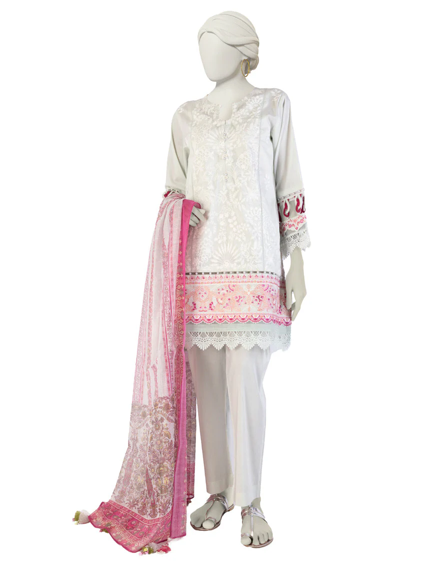 GREEN LAWN 3PC STITCHED | JLAWN-S-25-920/S LUX