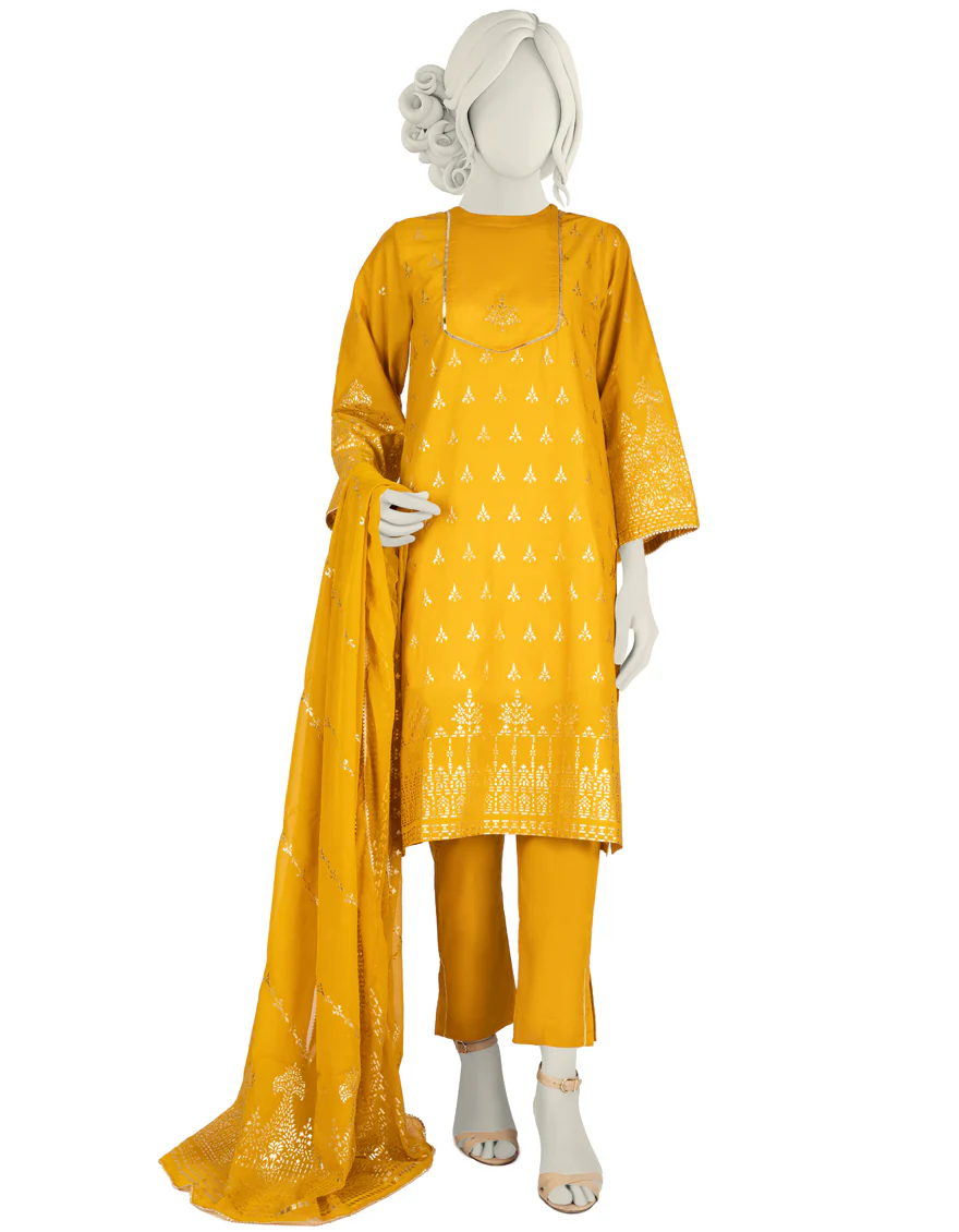 CHROME LAWN 3PC STITCHED | JLAWN-S-US-22-260/S CATHERAL